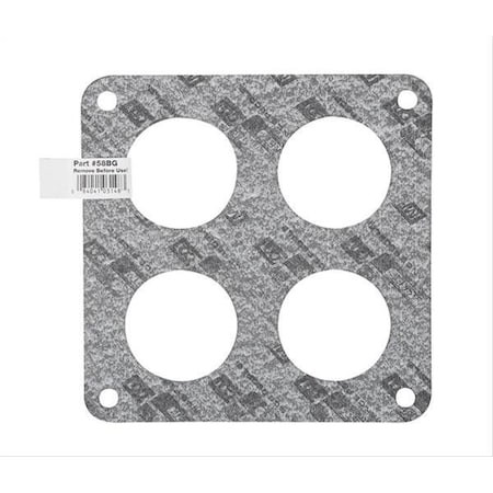 Mr Gasket For Use With 4 Barrel Square Flange Carburetors 4 Hole Design 2 Holes Single 58BG